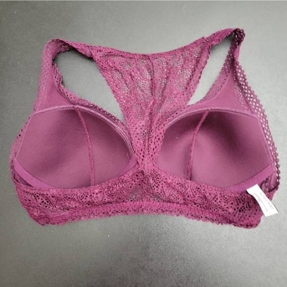Victoria's Secret Purple Lace Bralette size Medium - Picture 6 of 7